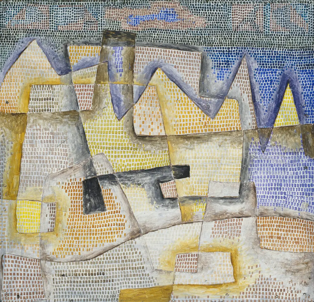 Rocky Coast Paul Klee